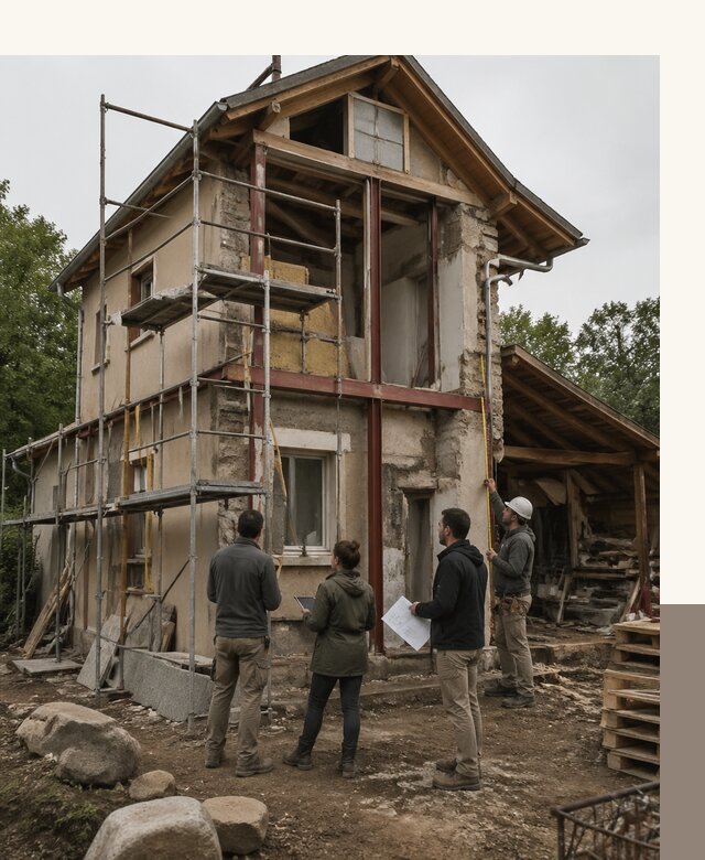 Реконструкция загородного дома под ключ в Кирове-Чепецке от бюро